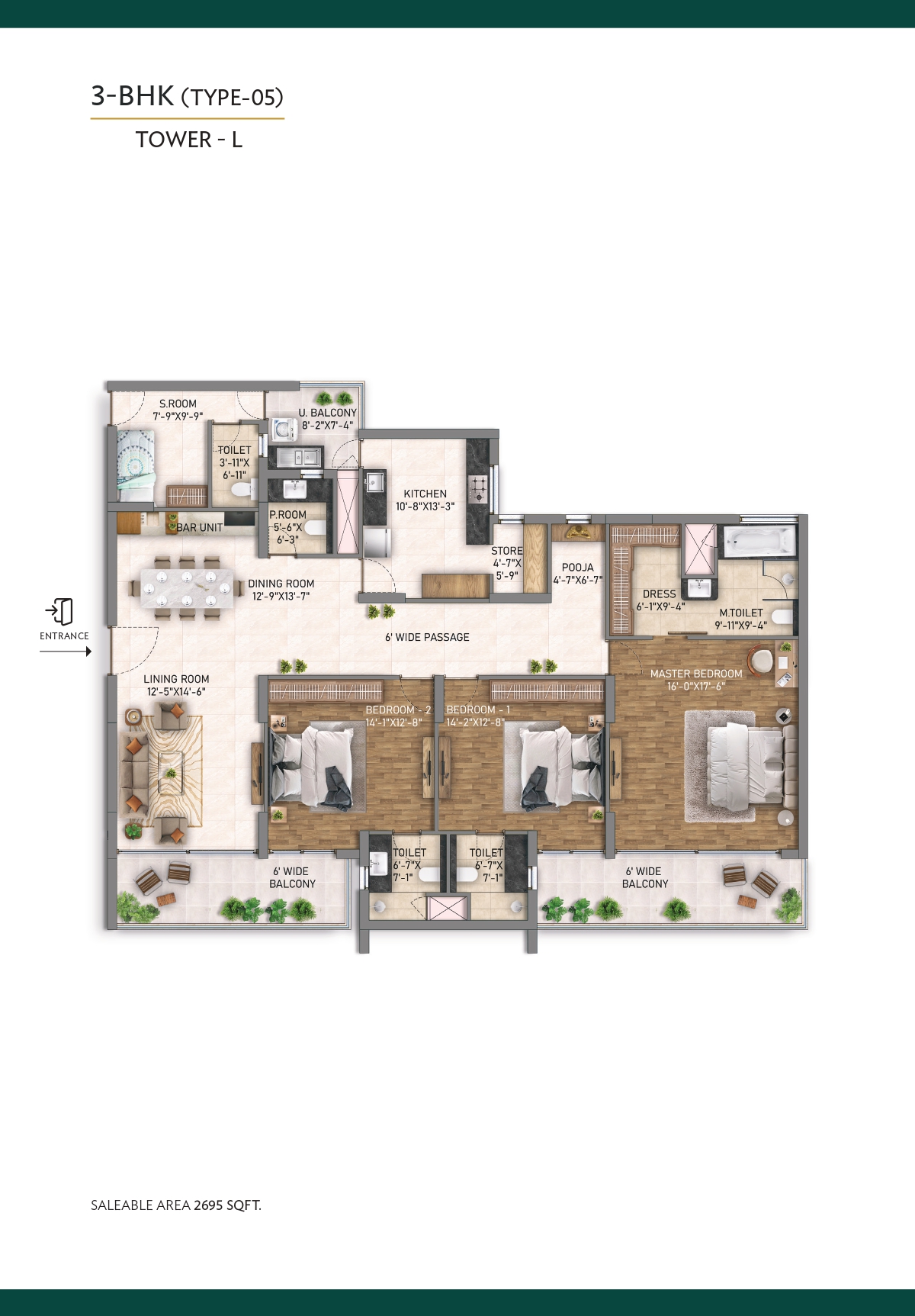 3 BHK Image 1